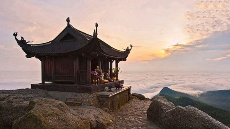 Chùa Đồng trên đỉnh núi Yên Tử