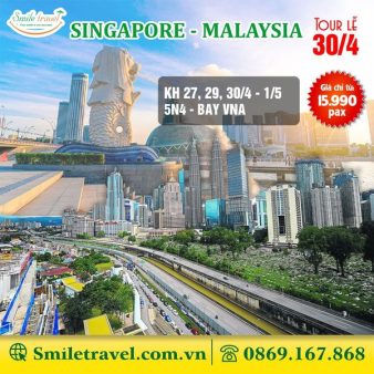 Tour du lịch Singapore- Malaysia 