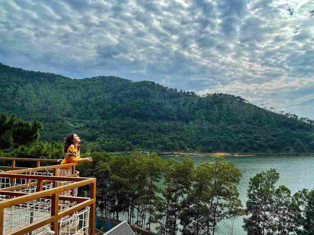 View Hồ Đồng Đò tuyệt đẹp