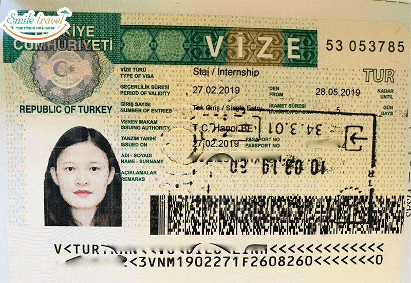 Thủ tục làm visa Thổ Nhĩ Kỳ