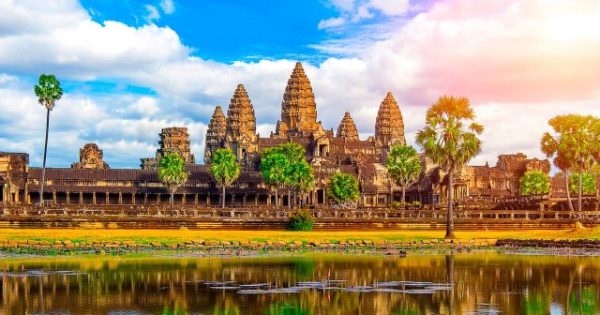 Đền Angkor Wat nổi tiếng 