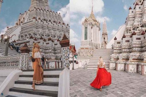 Check in những bức hình siêu đẹp tại ngôi chùa Wat Arun