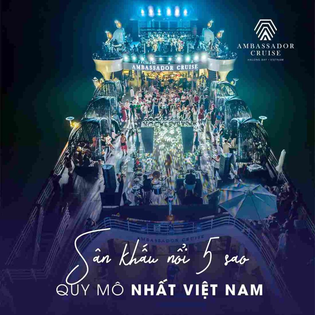 Sân khấu nổi 5 sao hoành tráng nhất Vịnh Hạ Long