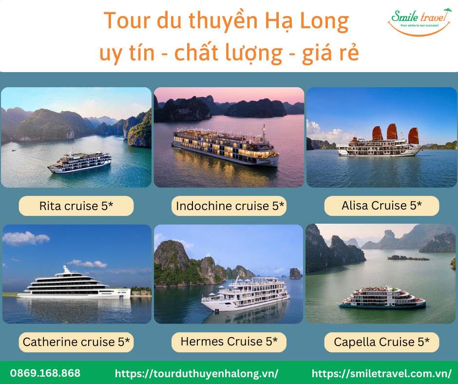 Tour du thuyền Hạ Long uy tín- chất lượng- giá rẻ