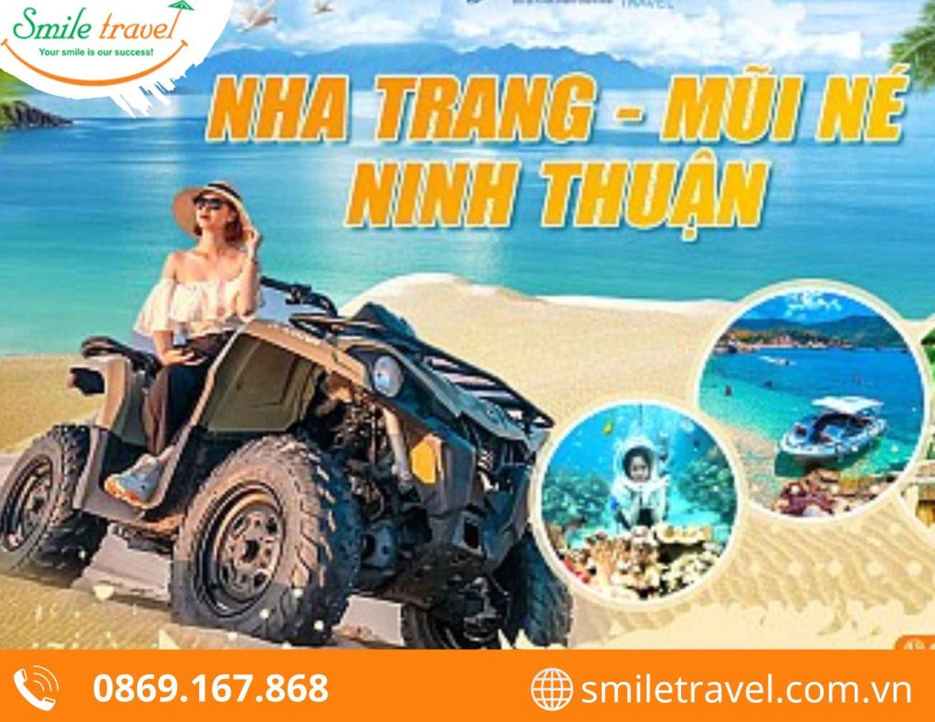 Tour Nha Trang - Mũi Né - Ninh Thuận trọn gói 4N3Đ