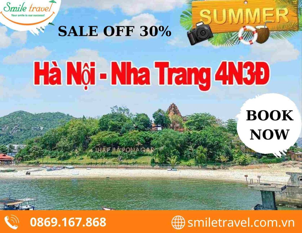 Tour du lịch Nha Trang 4 ngày 3 đêm giá rẻ