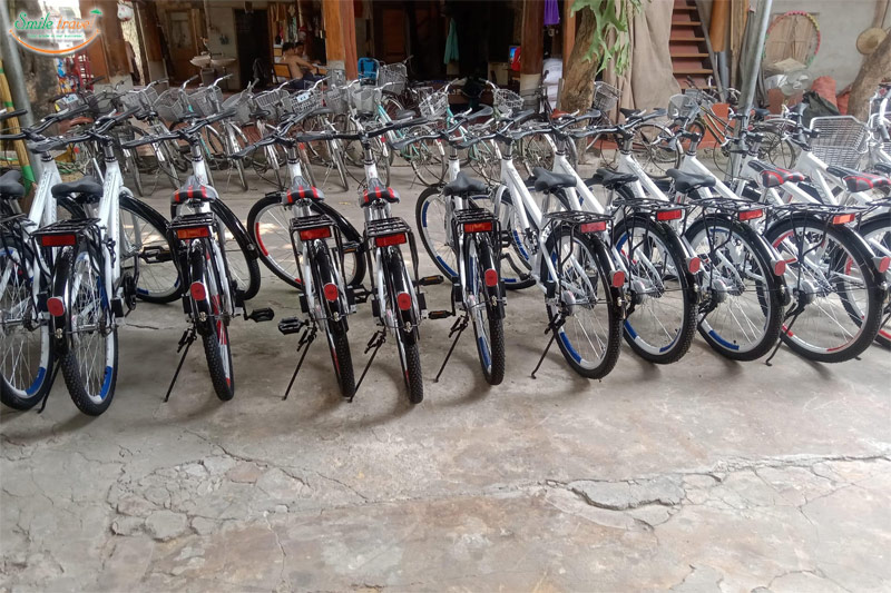Thuê xe đạp thăm quan tại Bản Lác Mai Châu Hòa Bình