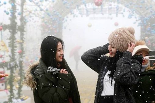 Trang phục của khách du lịch khi du lịch Sapa vào mùa đông