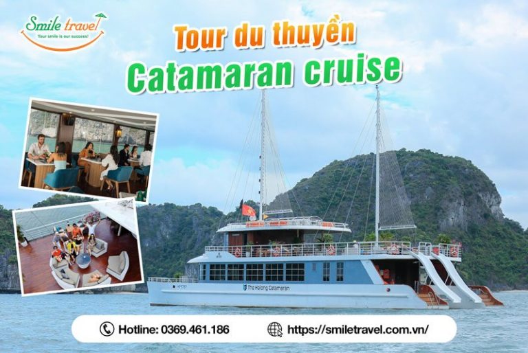 Tour du thuyền Catamaran 1 ngày