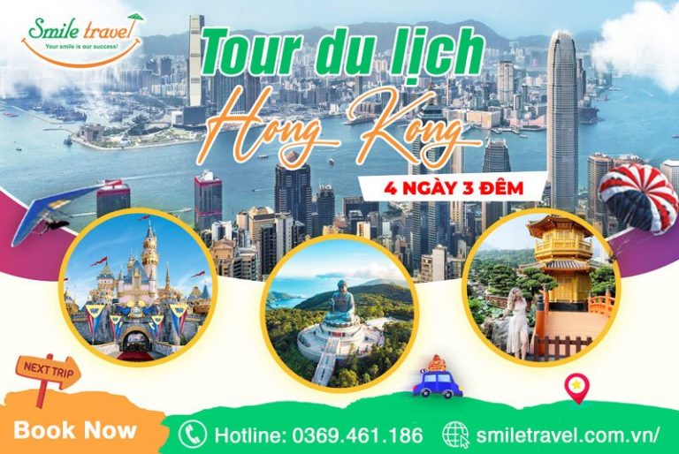 Tour du lịch Hong Kong 4 ngày 3 đêm mới nhất