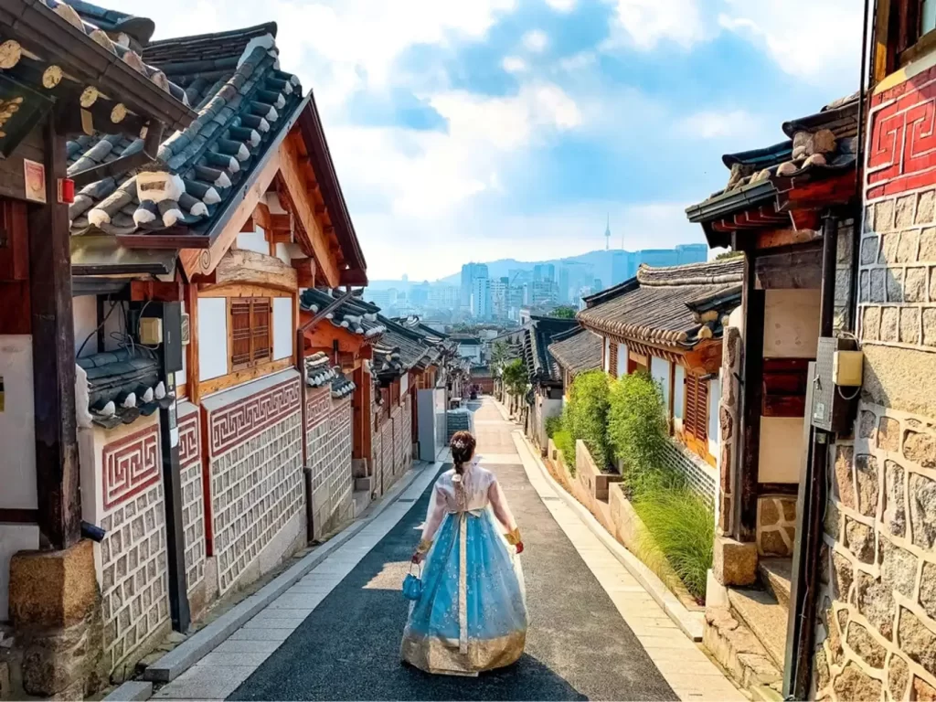 Tham quan làng cổ Bukchon Hanok Hàn Quốc