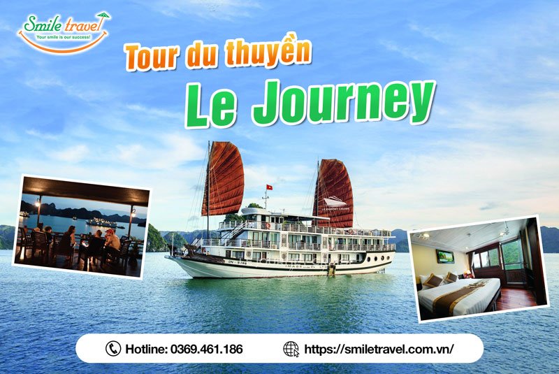 Khám phá Tour du thuyền Le Journey 4 sao có gì hấp dẫn