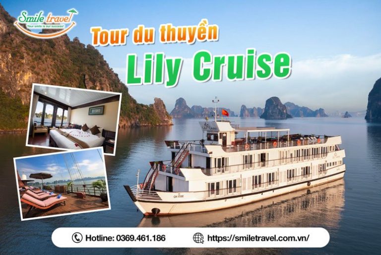 Tour du thuyền LiLy 2 ngày 1 đêm nghỉ dưỡng 4 sao cao cấp