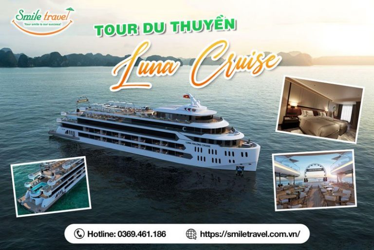 Siêu du thuyền Luna HaLong Cruise đẳng cấp mới trên vịnh di sản