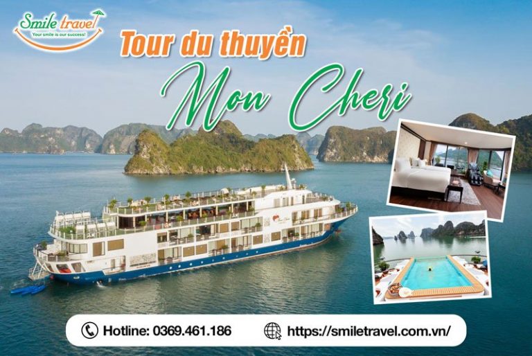 Du thuyền 5 sao Mon Cheri