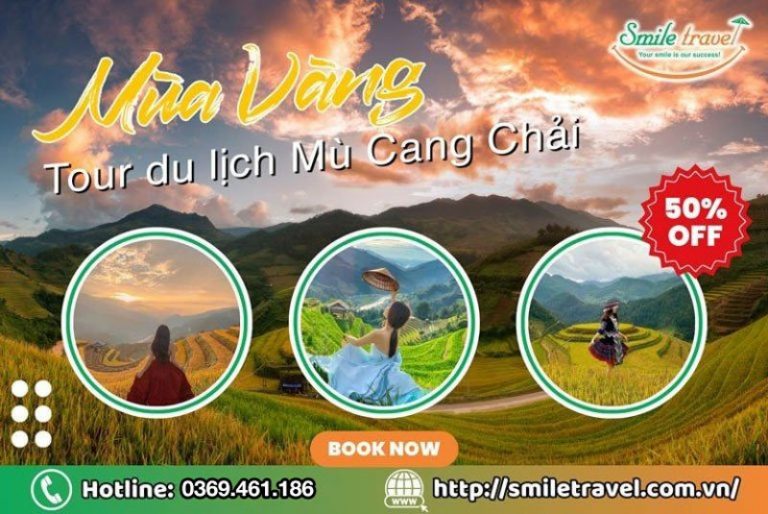 Tour du lịch Mù Cang Chải trọn gói giá rẻ