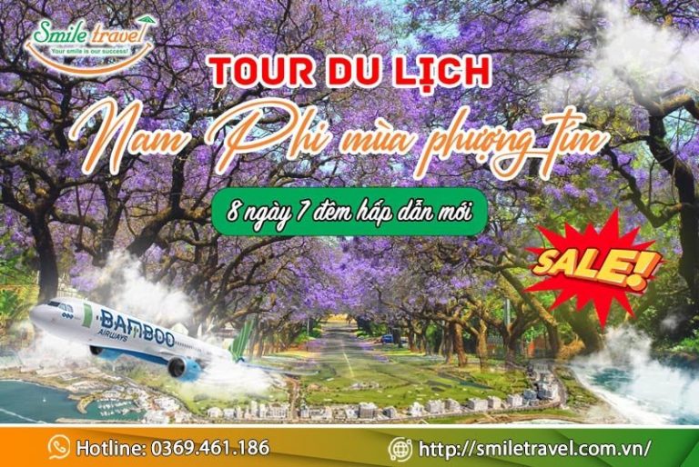 Tour du lịch Nam Phi 8 ngày 7 đêm hấp dẫn mới