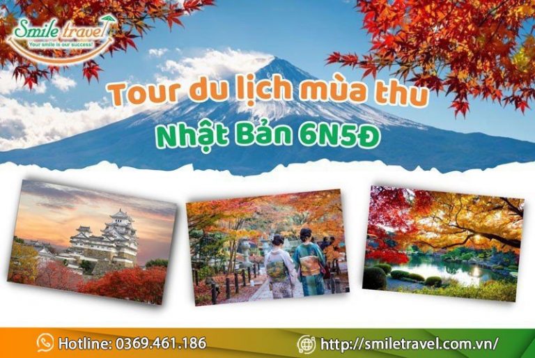 Tour du lịch mùa thu Nhật Bản 6 ngày 5 đêm