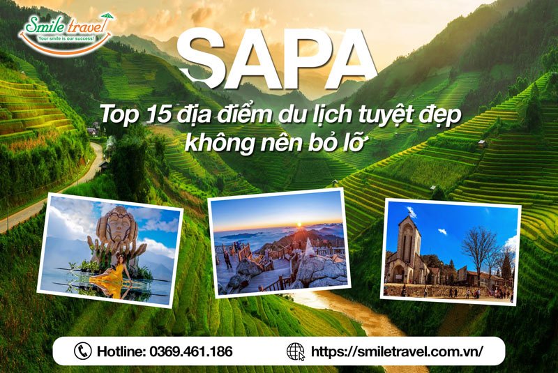 Top 15 địa điểm du lịch Sapa tuyệt đẹp không thể bỏ lỡ