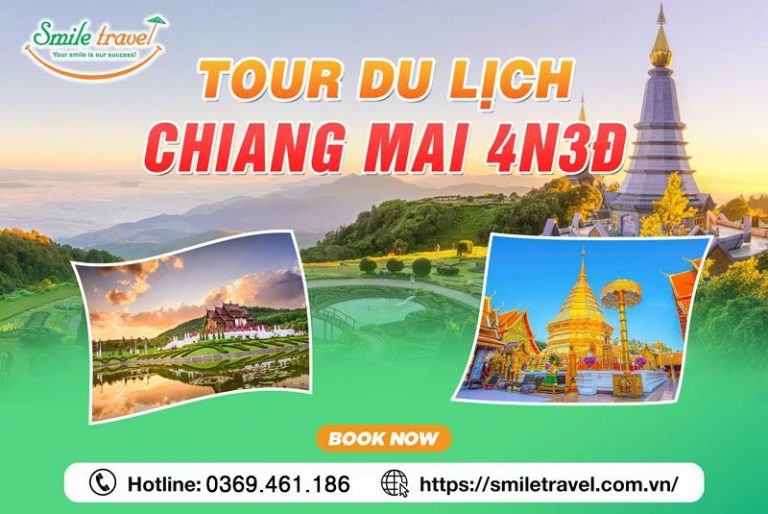 Tour du lịch Chiang Mai 4 ngày 3 đêm