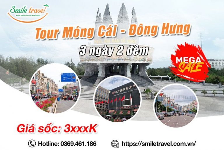 Tour Đông Hưng Trung Quốc 3 ngày 2 đêm từ Hà Nội