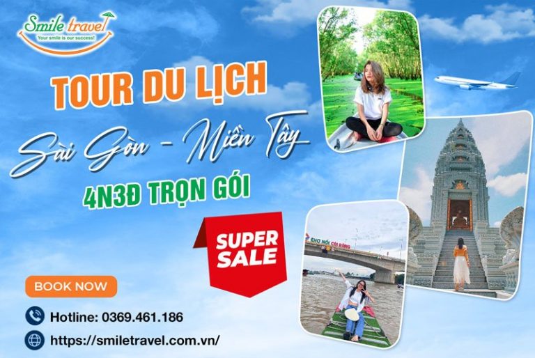 Tour du lịch Sài Gòn - miền Tây khuyến mại giá rẻ