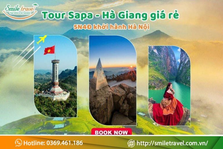 Tour Sapa Hà Giang giá rẻ 5 ngày 4 đêm khởi hành Hà Nội