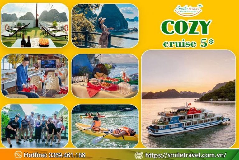 Tour du thuyền Cozy 1 ngày cao cấp