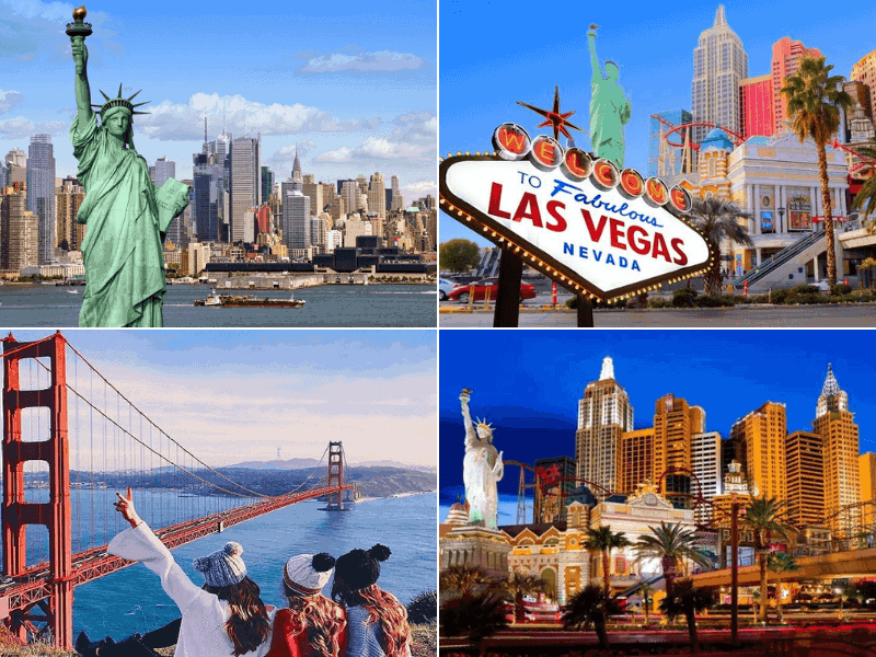 Tour du lịch Mỹ khám phá những điểm đến nổi tiếng nhất thế giới 