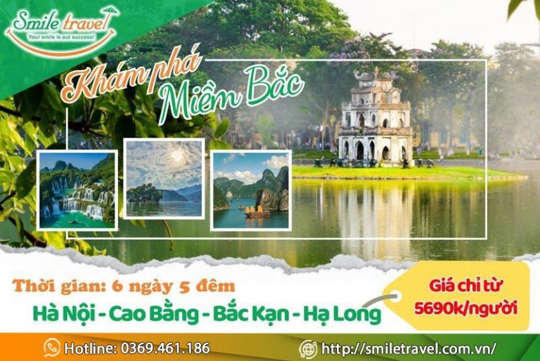 Tour miền Bắc 6N5Đ: Hà Nôi - Cao Bằng - Ba Bể - Bắc Kạn - Hạ Long