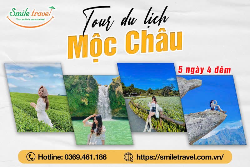 Tour Mộc Châu 5 ngày 4 đêm