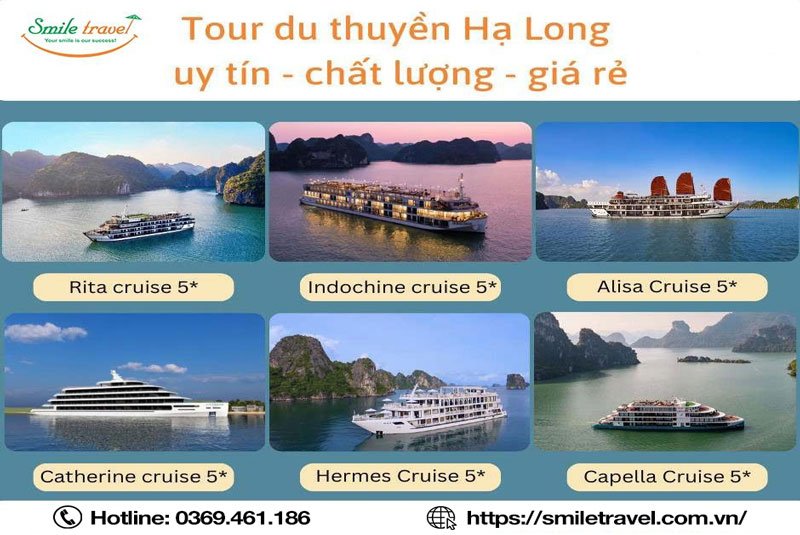 Tour du thuyền Hạ Long uy tín- chất lượng- giá rẻ
