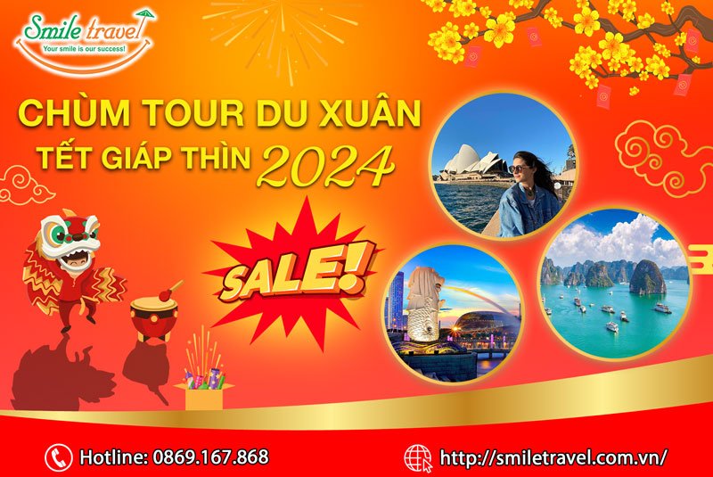 Chùm Tour du xuân - Tour du lịch tết Giáp thìn 2024