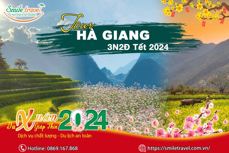 Tour Hà Giang 3 Ngày 2 Đêm tết 2024