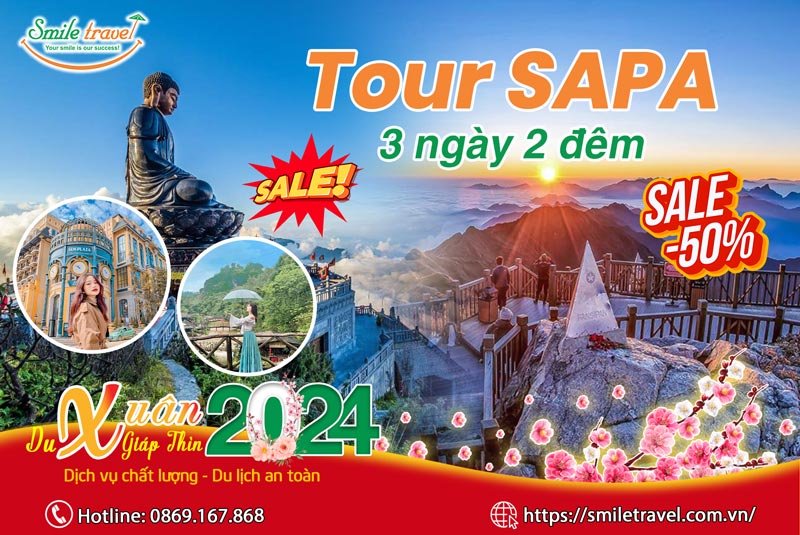 Tour Sapa 3 ngày 2 đêm tết Nguyên Đán 2024