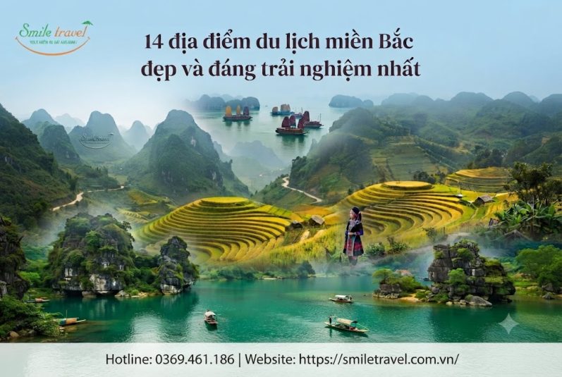 14 địa điểm du lịch miền Bắc đẹp và đáng trải nghiệm nhất