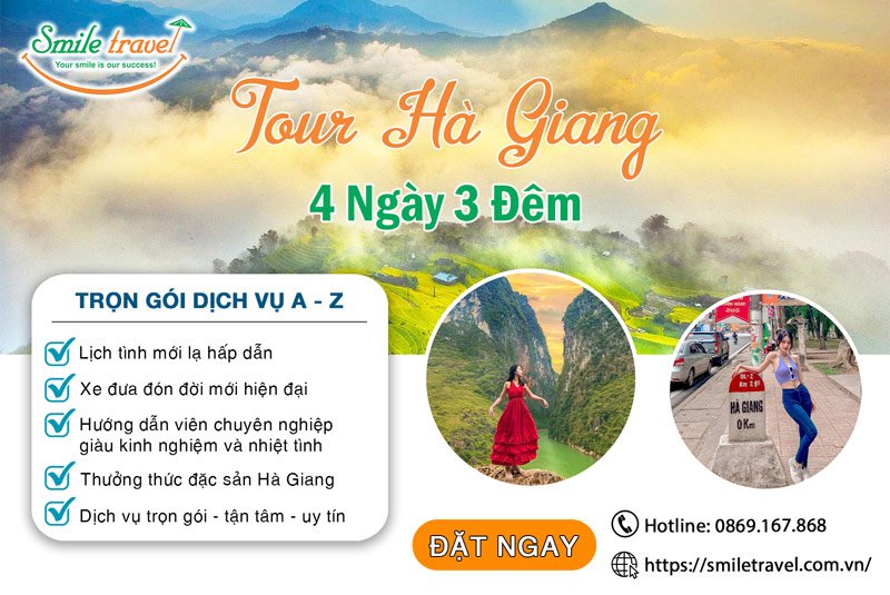 Tour Hà Nội Hà Giang 4 ngày 3 đêm
