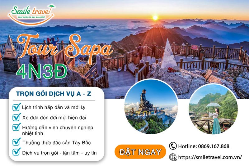 Tour Hà Nội Sapa 4 ngày 3 đêm