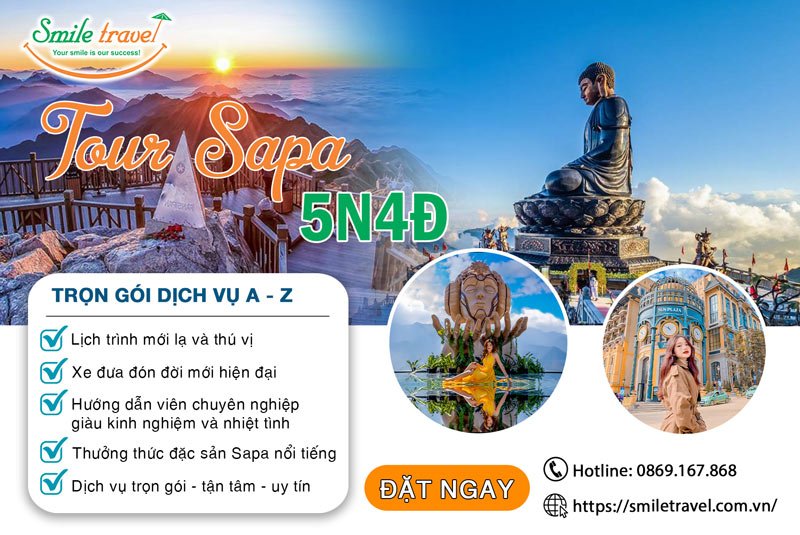 Tour Hà Nội Sapa 5 ngày 4 đêm
