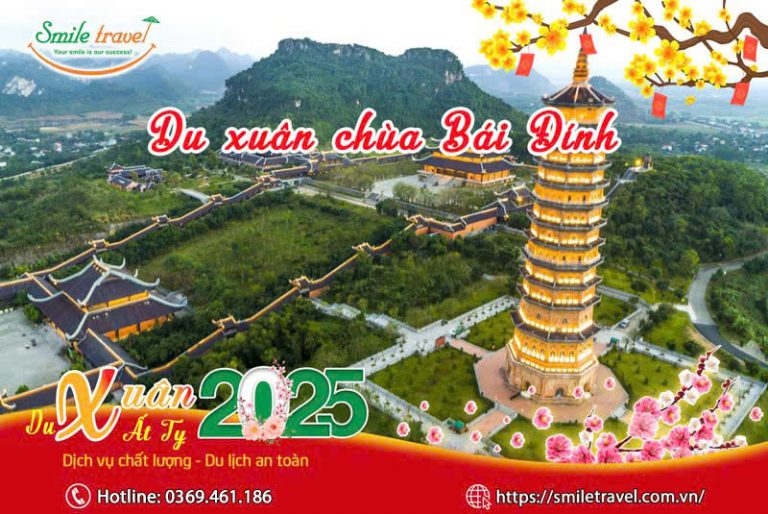 Tour du xuân tết chùa Bái Đính - Tràng An