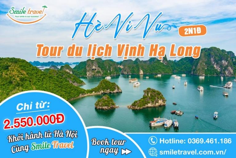 Tour du lịch Hạ Long 2 ngày 1 đêm cực hot
