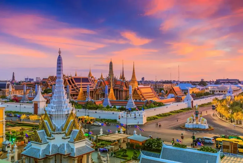 Ngắm nhìn cung điện Hoàng Gia Thái Lan