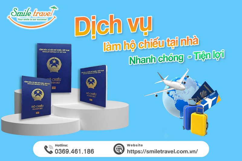 Dịch vụ làm hộ chiếu tại nhà nhanh chóng - tiện lợi.