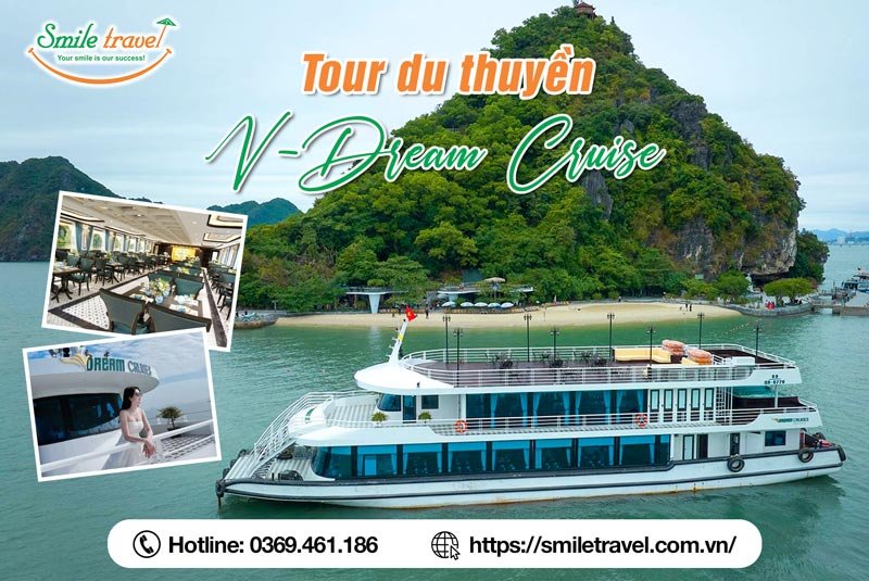 Tour du thuyền V-Dream Cruise