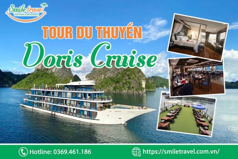 Tour du thuyền Doris 2 ngày 1 đêm hấp dẫn