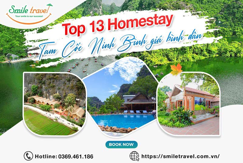 Top 13 homestay Tam Cốc Ninh Bình đẹp mà giá bình dân
