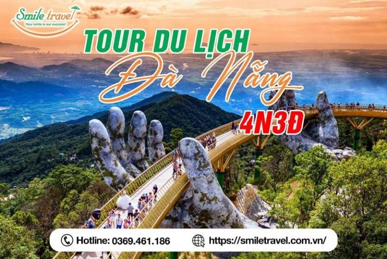 Tour Đà Nẵng 4 ngày 3 đêm hấp dẫn