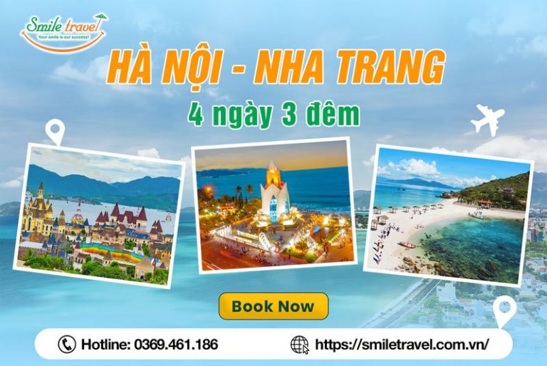 Tour du lịch Nha Trang 4 ngày 3 đêm giá rẻ