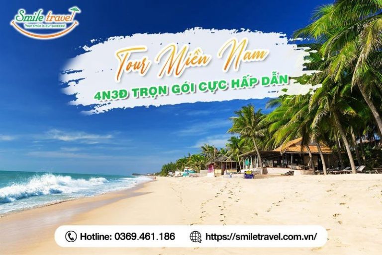 Tour miền Nam 4 ngày 3 đêm: Hà Nội- Sài Gòn- Mũi Né- Vũng Tàu