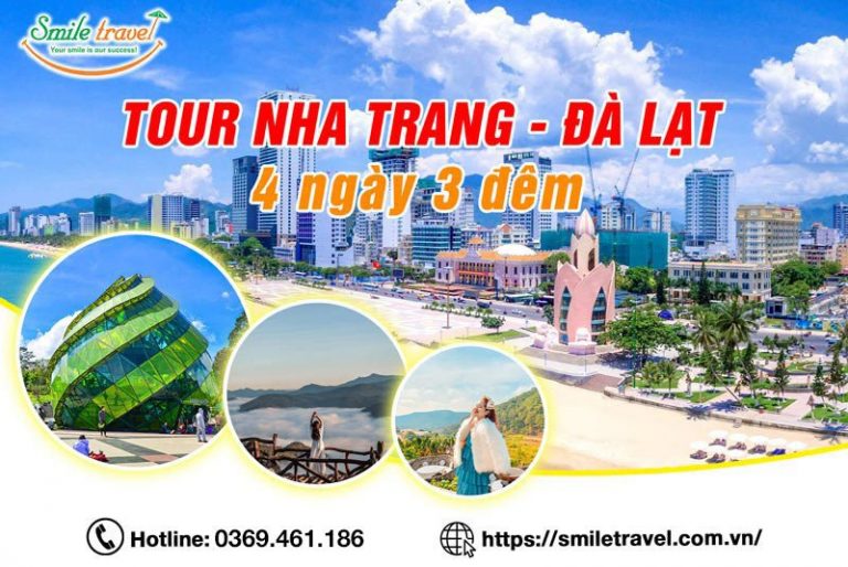 Tour Nha Trang - Đà Lạt 4 ngày 3 đêm